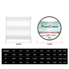 Load image into Gallery viewer, Fluorocarbon Fishing Line