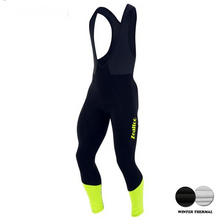 Load image into Gallery viewer, Thermal Fleece Long Bicycle Bib Pants