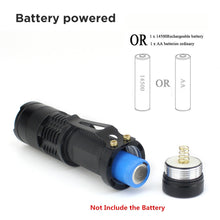 Load image into Gallery viewer, Mini UV Flashlight Torch