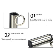 Load image into Gallery viewer, Steel Fire Starter Flint Match Lighter
