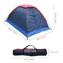 Load image into Gallery viewer, Windproof Single Layer Camping Tent