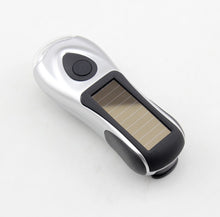 Load image into Gallery viewer, Hand-Cranked Dynamo Flashlight