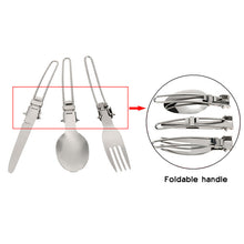 Load image into Gallery viewer, Outdoor Camping Equipment Folding Cutlery