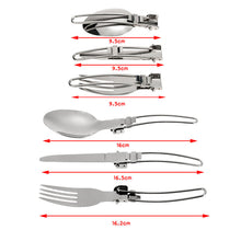 Load image into Gallery viewer, Outdoor Camping Equipment Folding Cutlery