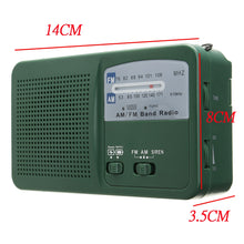Load image into Gallery viewer, Hand Crank Emergency Charger Flashlight