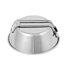 Load image into Gallery viewer, Stainless Steel Bowl With Foldable Handle