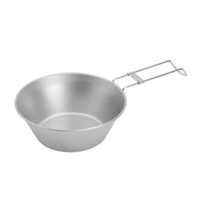 Load image into Gallery viewer, Stainless Steel Bowl With Foldable Handle