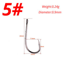 Load image into Gallery viewer, High Carbon Steel Barbed Fish Hook
