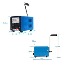Load image into Gallery viewer, Hand Crank USB Charging Emergency
