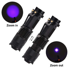 Load image into Gallery viewer, Mini UV Flashlight Torch