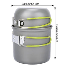 Load image into Gallery viewer, Camping Cutlery Utensil Pot Pan